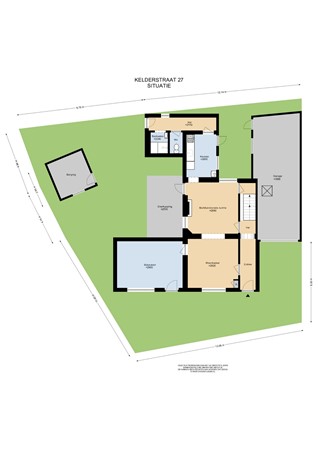 Floorplan - Kelderstraat 27, 6171 GA Stein